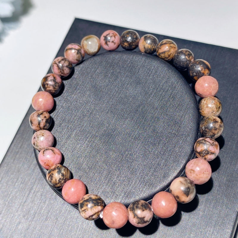 6mm Mixed Crystal Healing Bracelet for Energy Balance