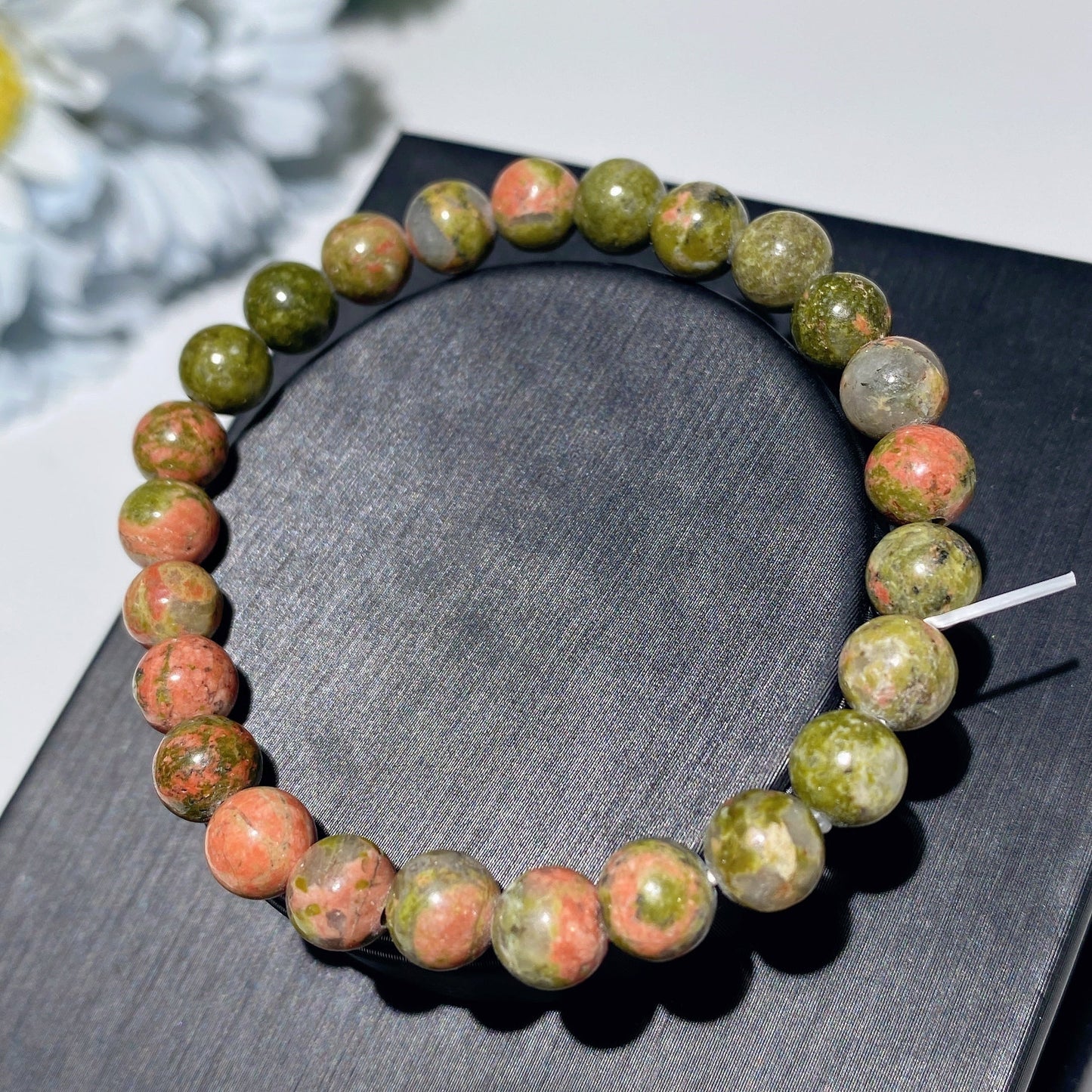 6mm Mixed Crystal Healing Bracelet for Energy Balance