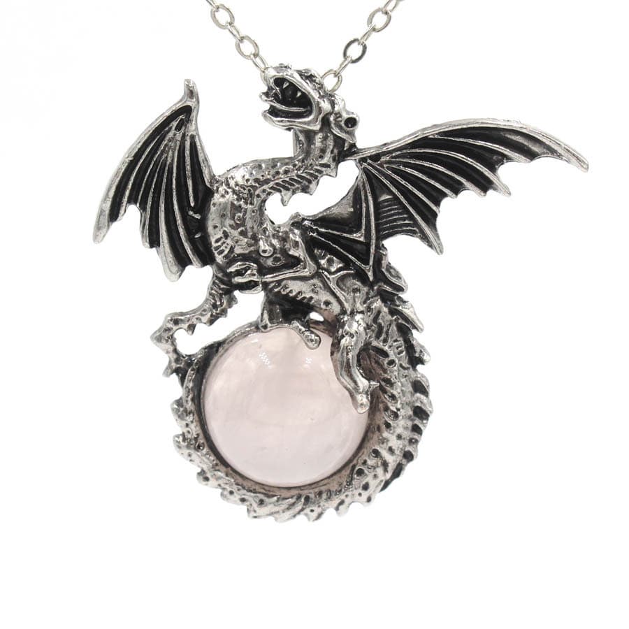 Dragon Sentinel Orb Necklace