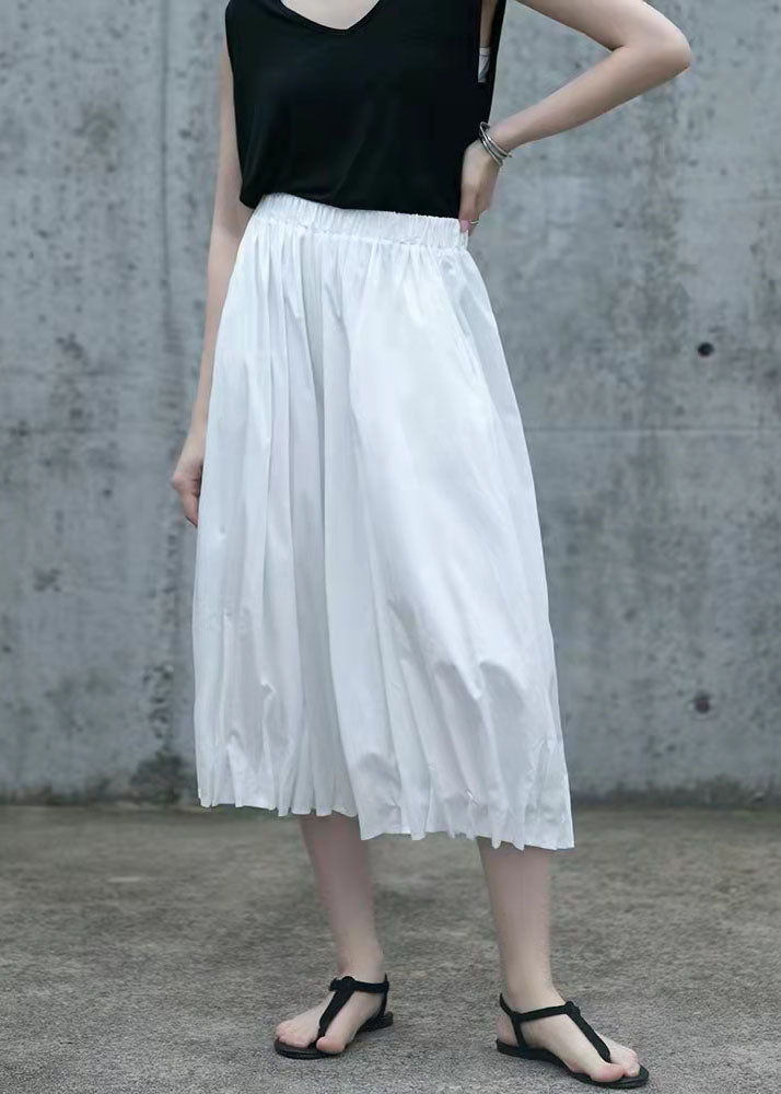 Baggy Pleated Wide Leg Pants High Waist Black Pants