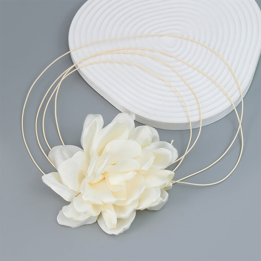 Selected Lace-up Choker Necklace