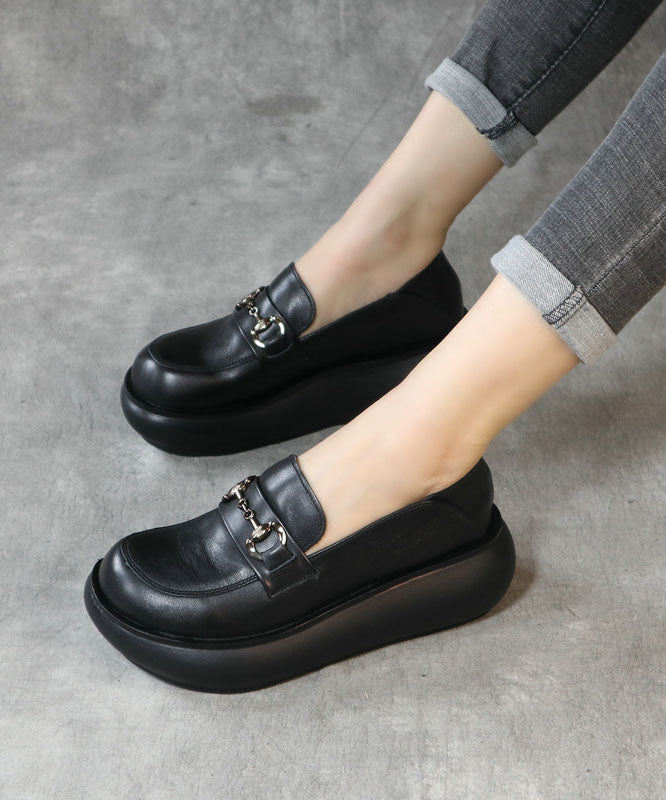 Black Loafers for Platform Loafers