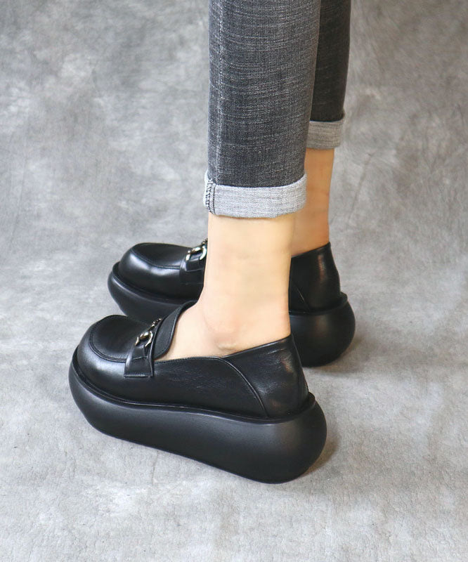 Black Loafers for Platform Loafers
