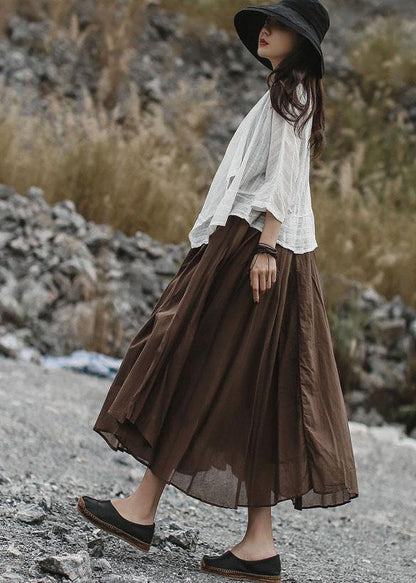 Bracelet Sleeved Cotton Clothes Shirts White Shirt Summer