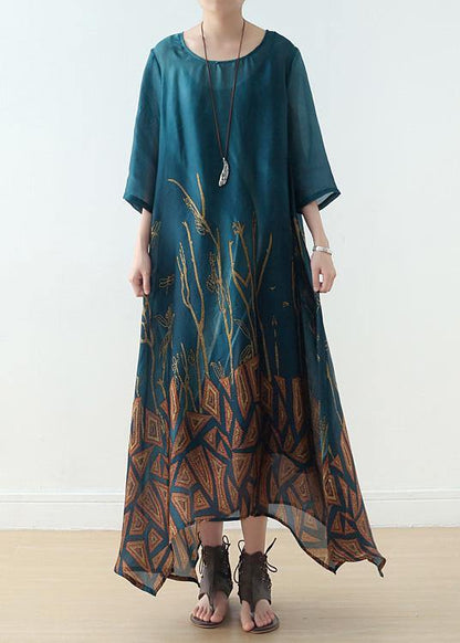 O Neck Chiffon Dresses Tutorials Blue Prints Dresses Summer