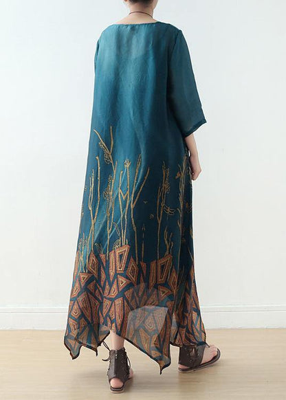 O Neck Chiffon Dresses Tutorials Blue Prints Dresses Summer