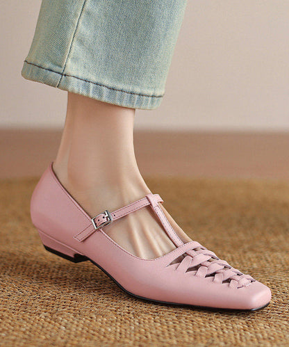 Blue Flat Shoes for Hollow Out Flat Feet Shoes