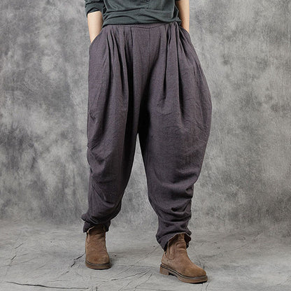 Mulberry Pockets Fall Linen Pants