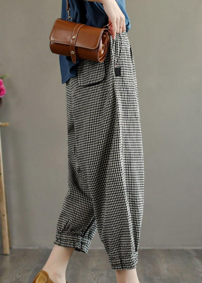 Purple Pockets Summer Linen Pants