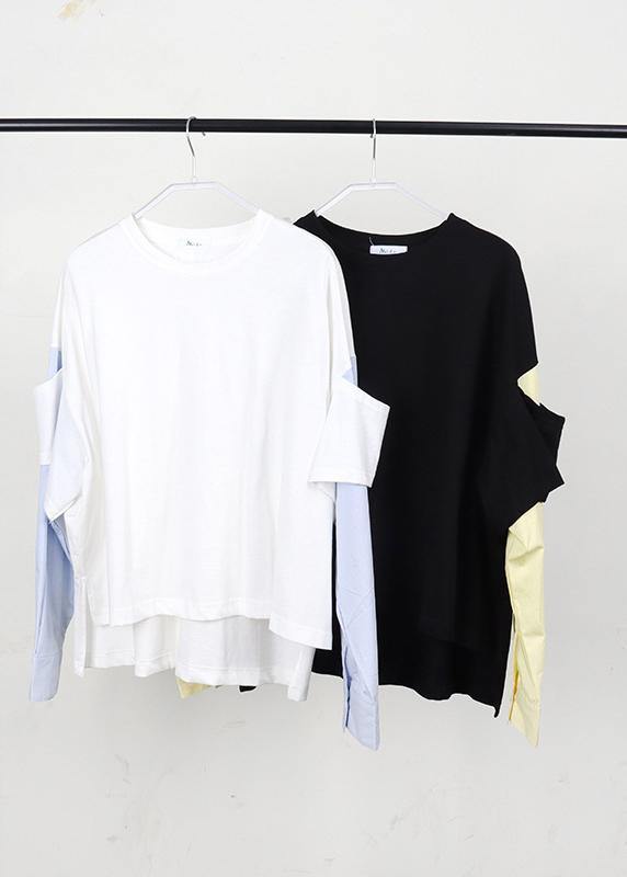Boho Black low high design Sweatshirt