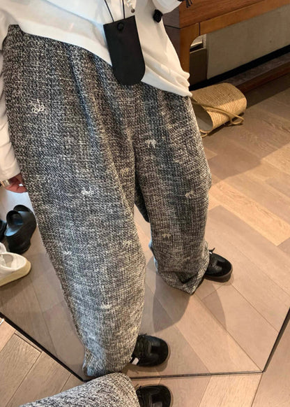 Khaki High Waist Wide Leg Pants Spring