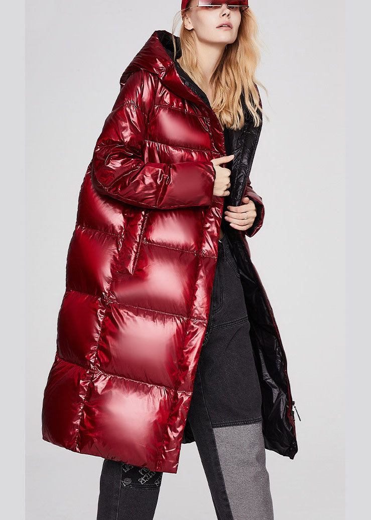 Mulberry Hooded Thick Winter Duck Down Coat