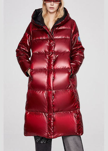 Mulberry Hooded Thick Winter Duck Down Coat