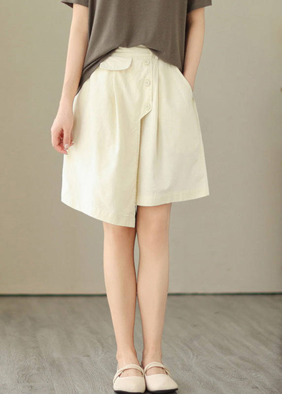 Apricot High Waist Cozy Shorts Summer