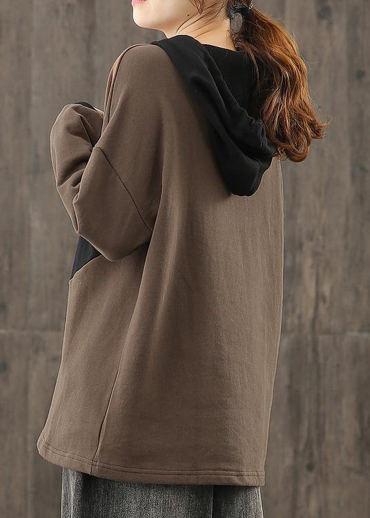 Hooded Patchwork Blouse Tutorials Chocolate Tops