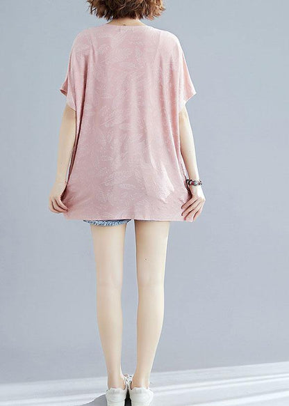 O Neck Blended Tunic Top Tunic Tops Pink Tops Summer