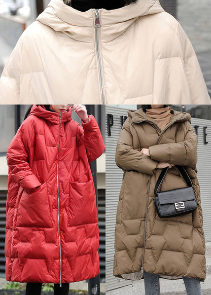 Diy Chocolate Pockets Duck Down Winter Down Coat