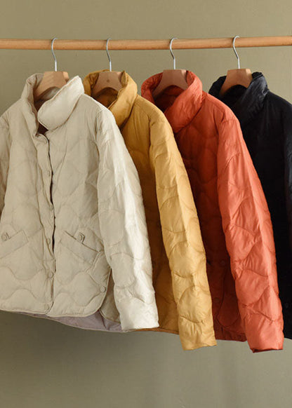 Diy Khaki Winter Down Coats