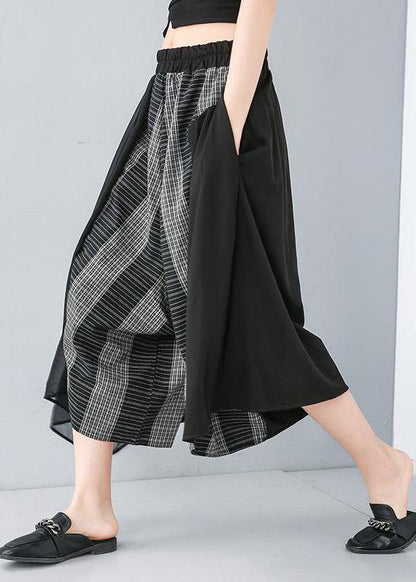 Diy Irregular Personality Wide Leg Pants