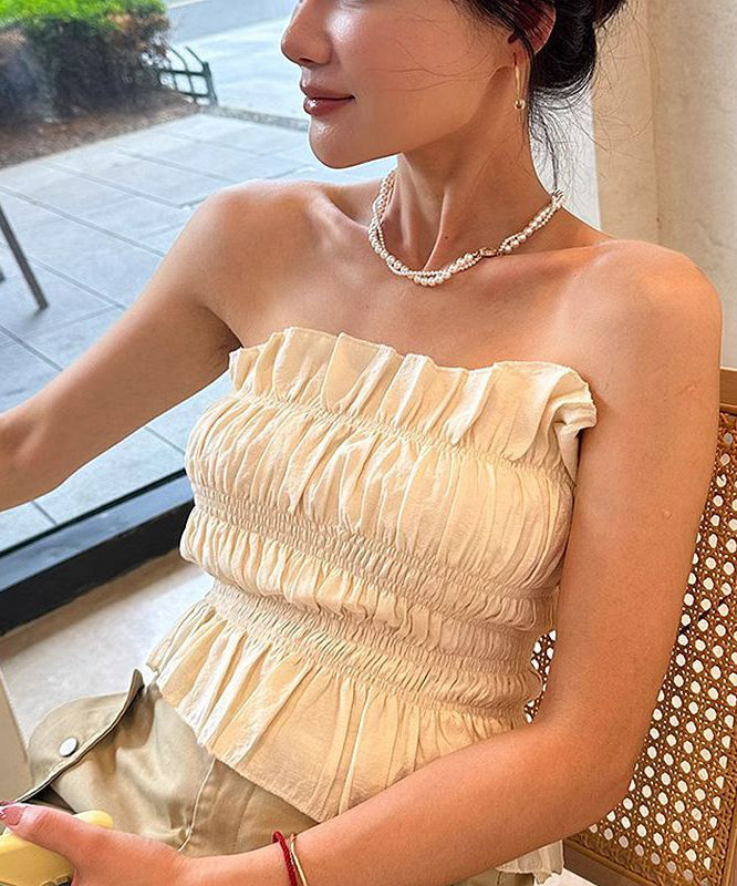 White Alloy Double-layer Pearl Winding Gratuated Bead Necklace