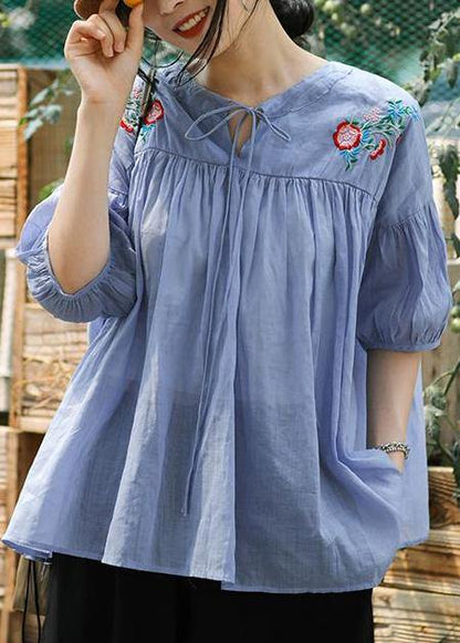Linen Shirts Tunic Top