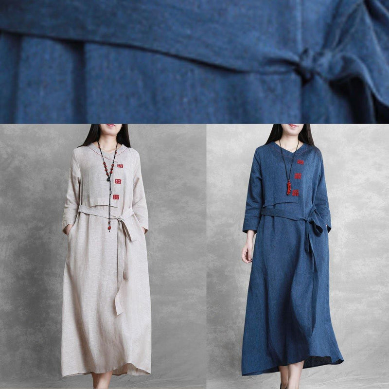 O Neck Tie Waist Trench Coat Beige Silhouette Coats