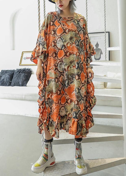 V Neck Asymmetric Chiffon Dresses a Line Dresses Summer