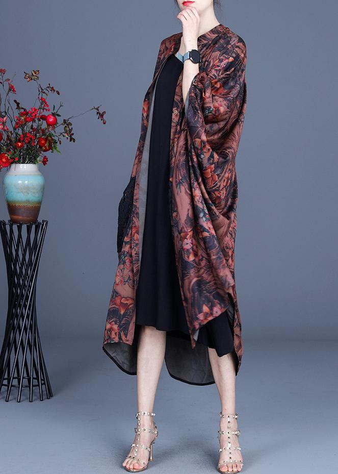 Fashionable Summer Bat Sleeve Large Long Jacket