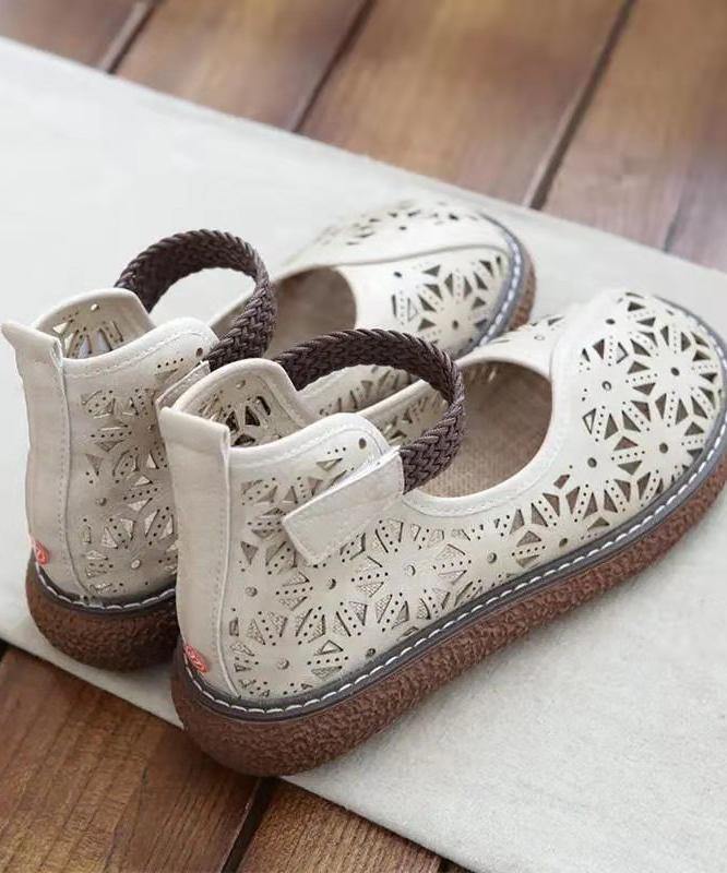 Faux Leather Khaki Water Sandals Buckle Strap Best Sandals for Walking