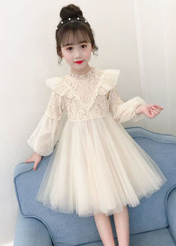 Fine Purple Ruffled Lace Patchworknail Bead Tulle Maxi Dresses Fall