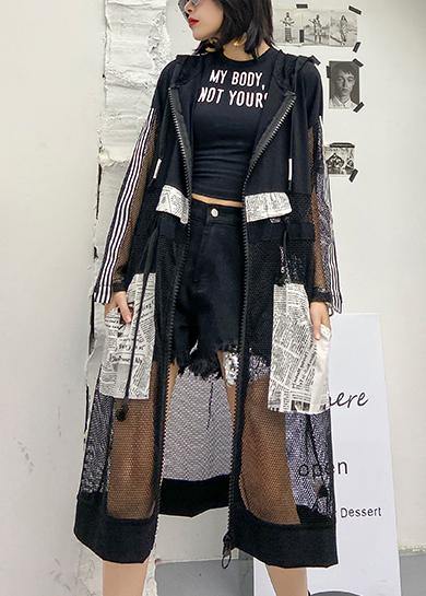French Hooded Tulle Fall Dresses Ideas Black Dress