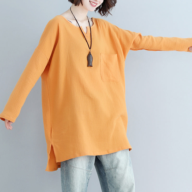 French Yellow Cotton Clothes Stylish Tutorials Pockets Clothing