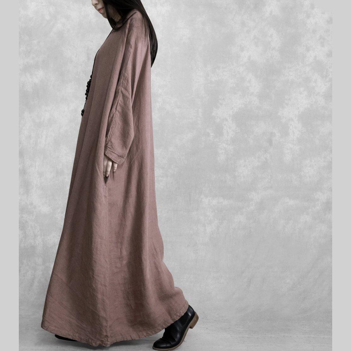French O Neck Pockets Spring Quilting Clothes Outfits Black Long Dresses