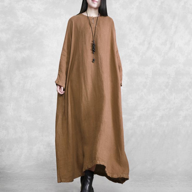French O Neck Pockets Spring Quilting Clothes Outfits Black Long Dresses