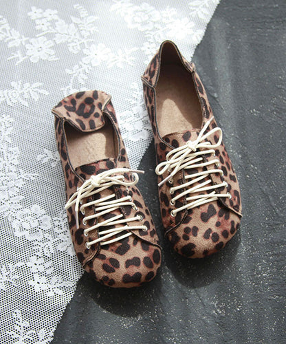 Green Suede Splicing Lace Up Penny Loafers