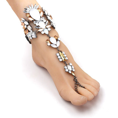 Rhinestone Crystal Anklet