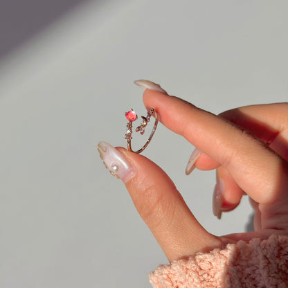 [] Butterfly Aurora Ring