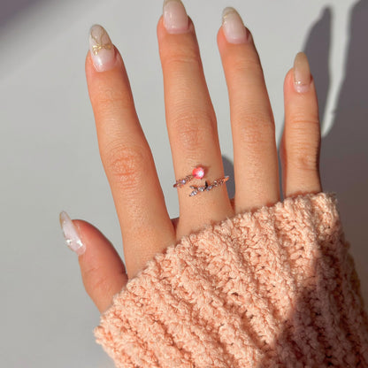 [] Butterfly Aurora Ring