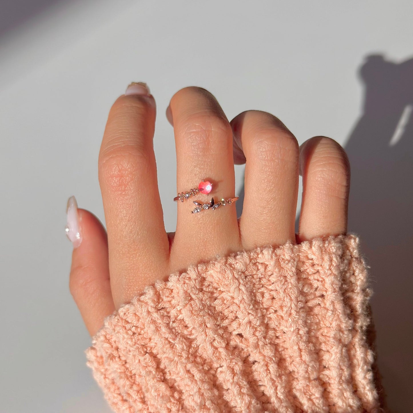 [] Butterfly Aurora Ring