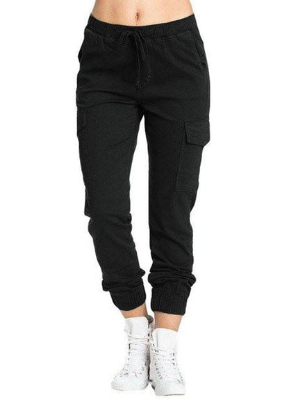 Black Jogger Pants Trousers for