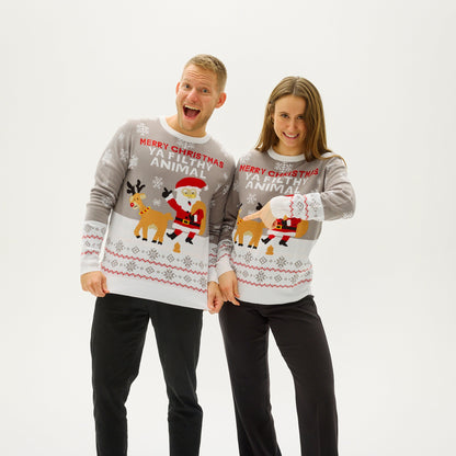 Ya Filthy Animal Christmas Sweater Men's