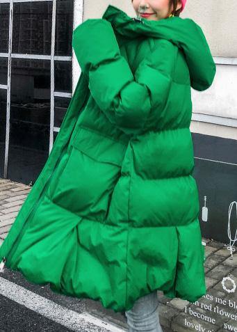 Snow Jackets Hooded Coats Green Winter Parka