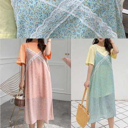 Modern Sleeveless Chiffon Clothes Photography Green Maxi Dress Summer