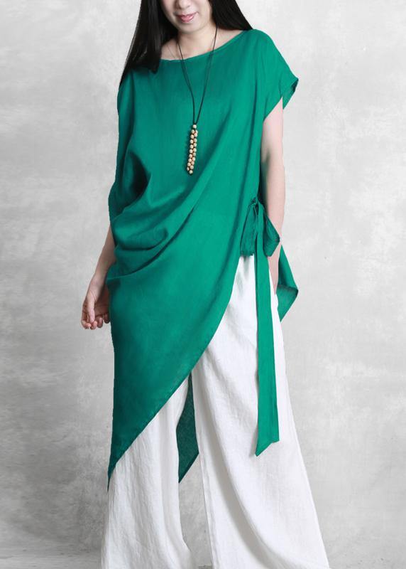 Multi-piece Suit Style Irregular Green Two-piece Suit