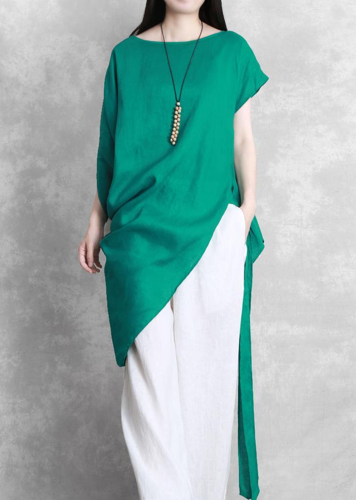 Multi-piece Suit Style Irregular Green Two-piece Suit