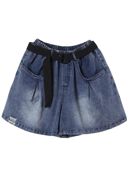 Natural Black,pockets Denim Hot Summer Pants