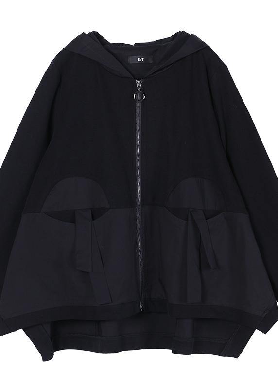Natural Patchwork Spring Clothes for Black Outwear