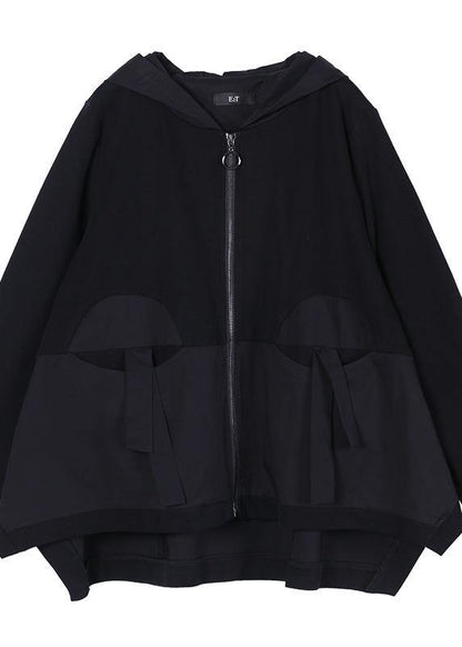 Natural Patchwork Spring Clothes for Black Outwear