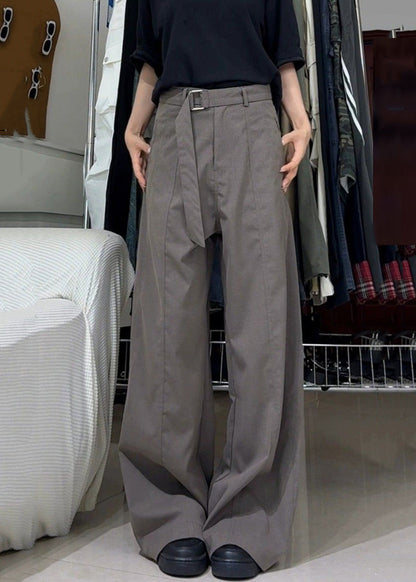 New Coffee Original Design Pockets Spandex Pants Summer