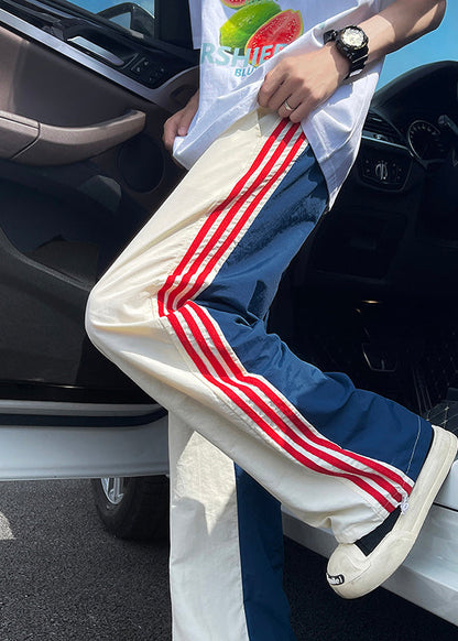New Khaki Oversized Patchwork Spandex Pants Apparel Spring
